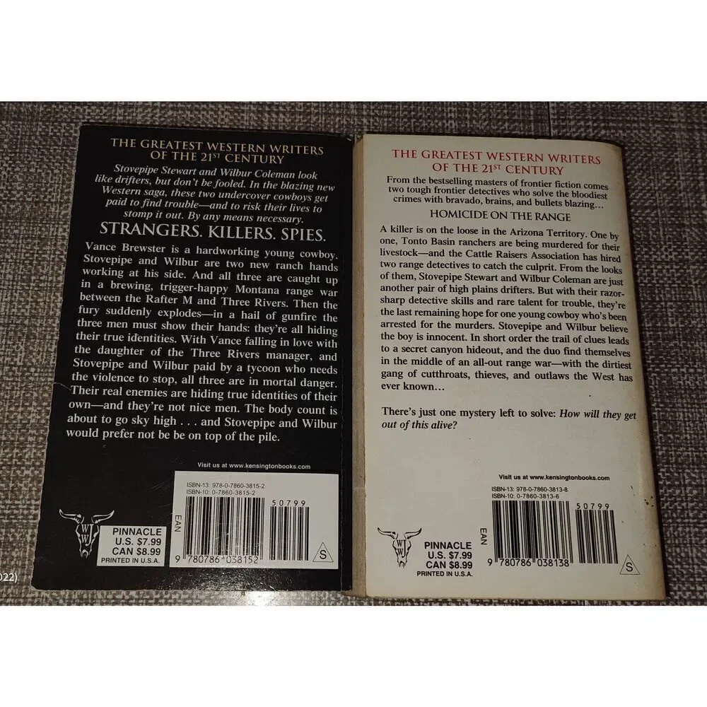 The Range Detective Series William W Johnstone paperback (2 in series)